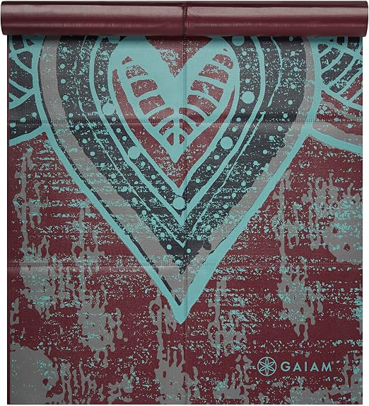 Gaiam Folding Travel Yoga Mat 2mm