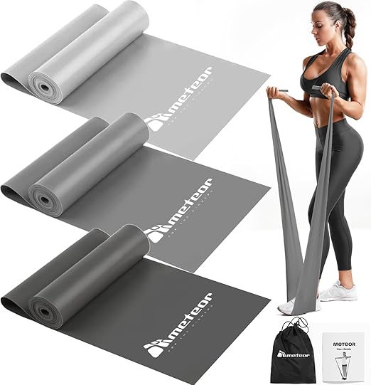 Meteor 200cm Flat Resistance Bands (3 Levels)